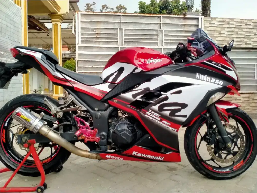 Kawasaki Ninja FI 250cc lengkap mesin segel keterangan detail dibawah