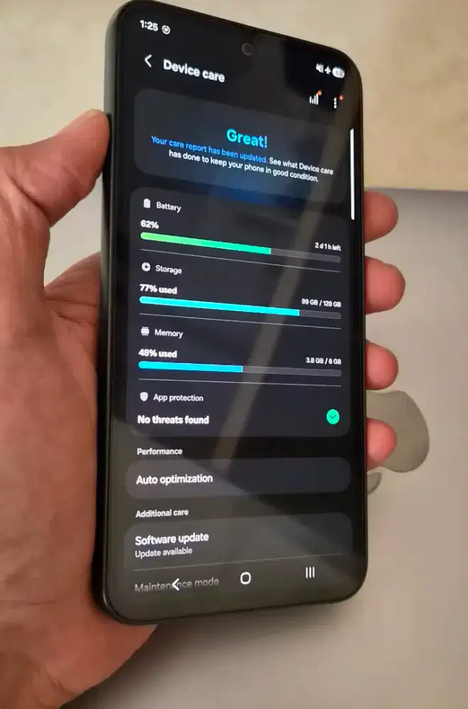 Samsung Galaxy A54 5G 8/128GB Fullset Mulus Original - COD Bintaro