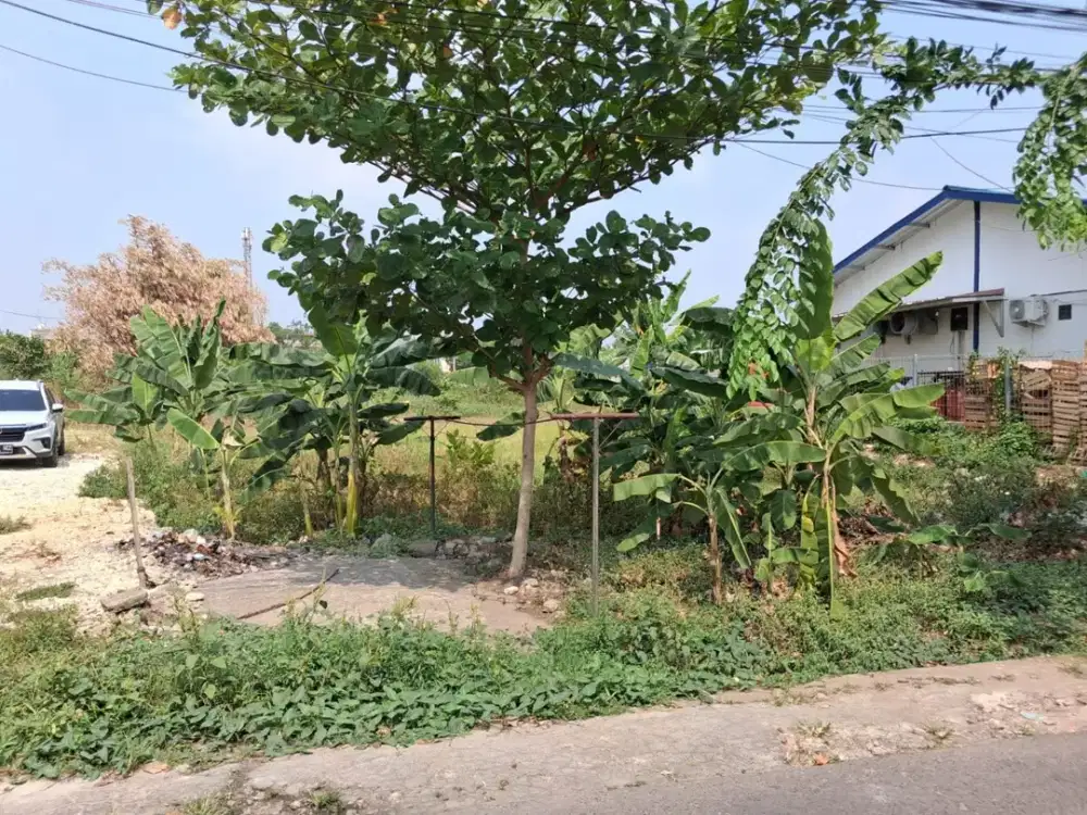 Tanah Kavling Dekat Jalan Raya Bantar Gebang Bekasi, Strategis Cocok Hunian/Kost