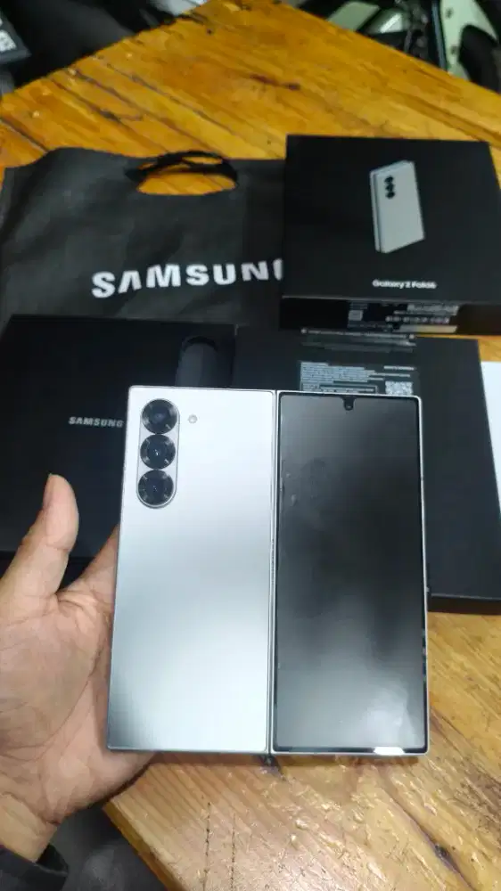 SAMSUNG Z FOLD 6 RAM 12/1TERA RESMI SEIN FULL ORI