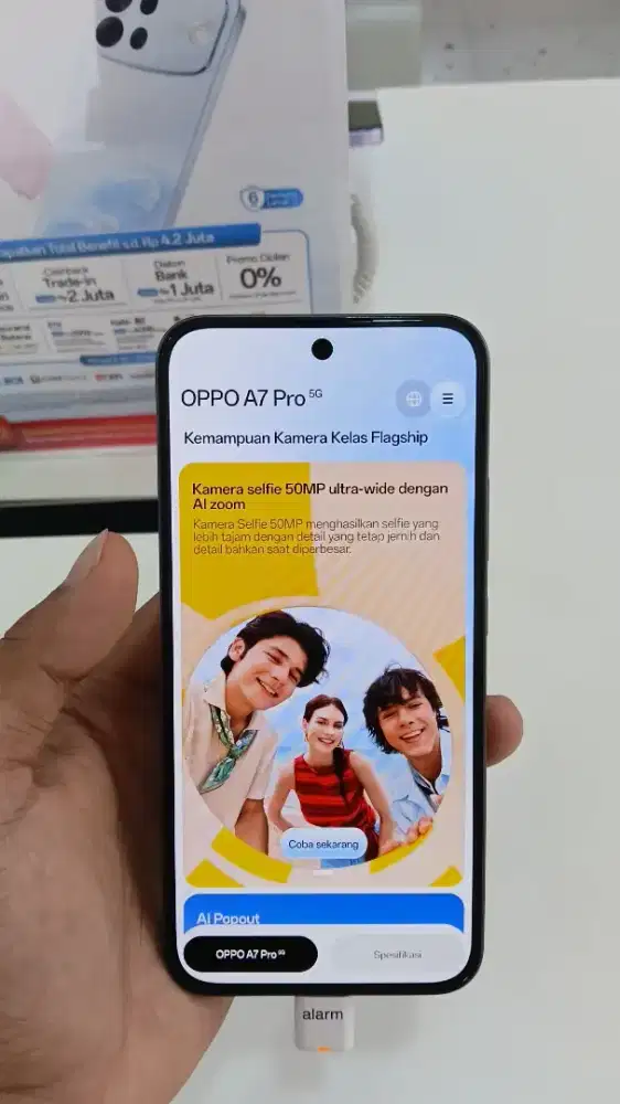 CICILAN OPPO A7 PRO 5G 6/256GB