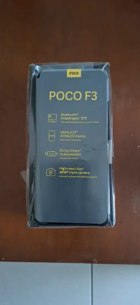 Jual POCO F3 6/128 Gb Mulus Lengkap
