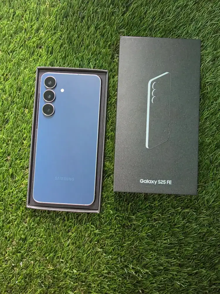 SAMSUNG S25 FE 8/256GB FULLSET SUPER MULUS EX SEIN RESMI