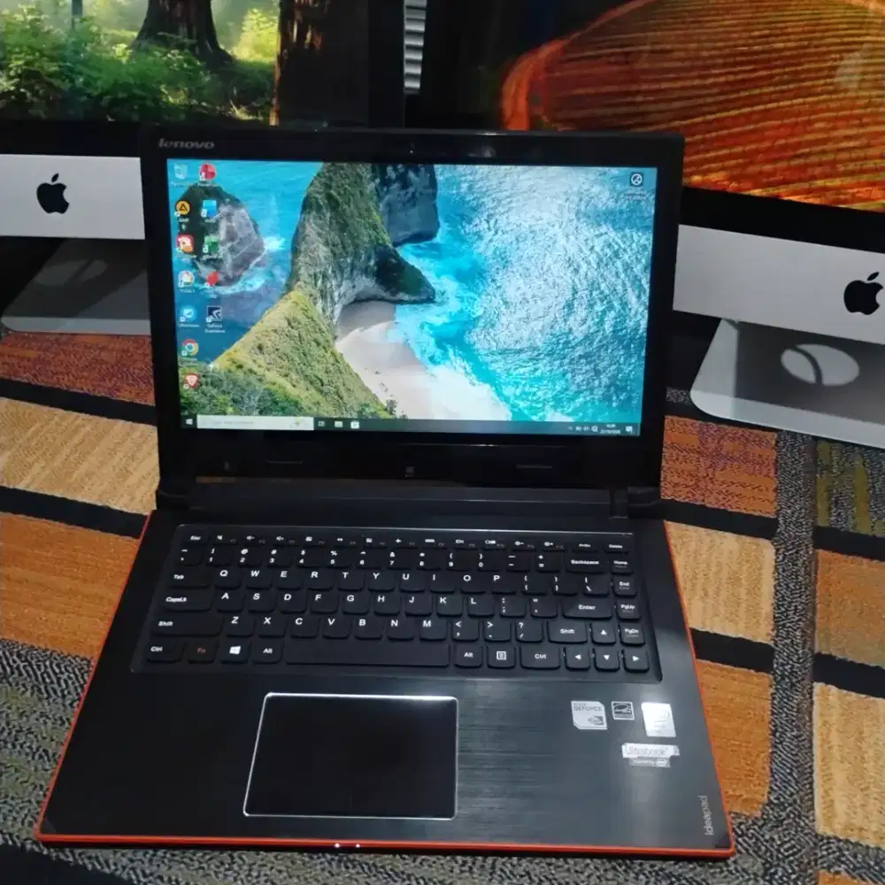 LAPTOP LENOVO 14 SLIM i5 4/128 SSD DUAL VGA NVIDIA BELAJAR KETIK KERJA