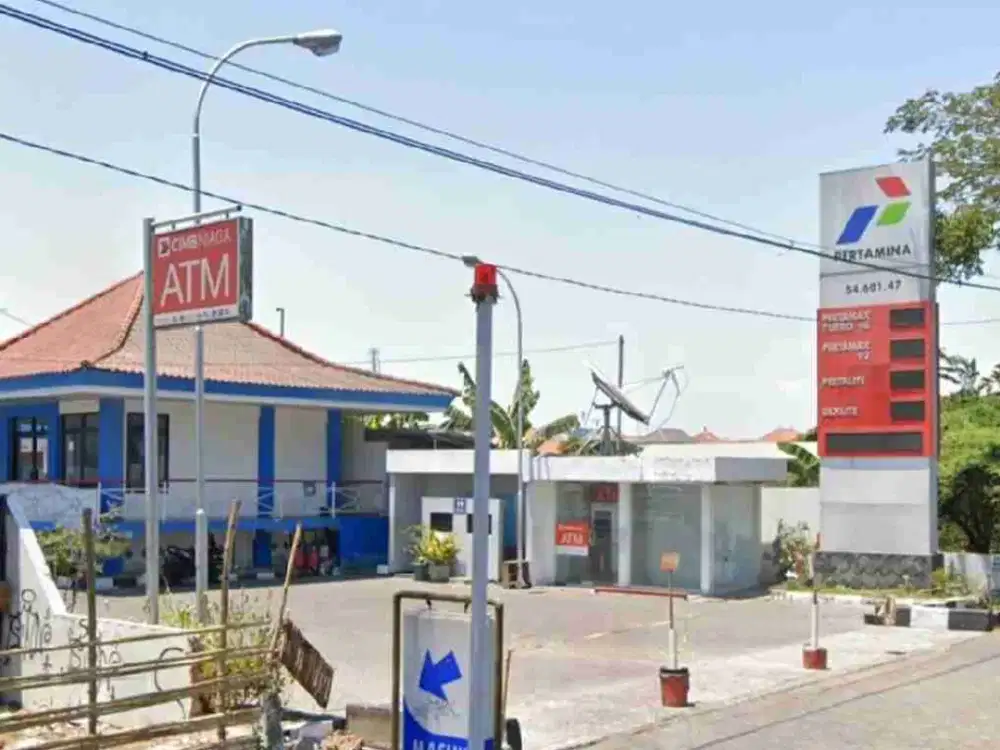 Dijual eks pom bensin jl raya merr