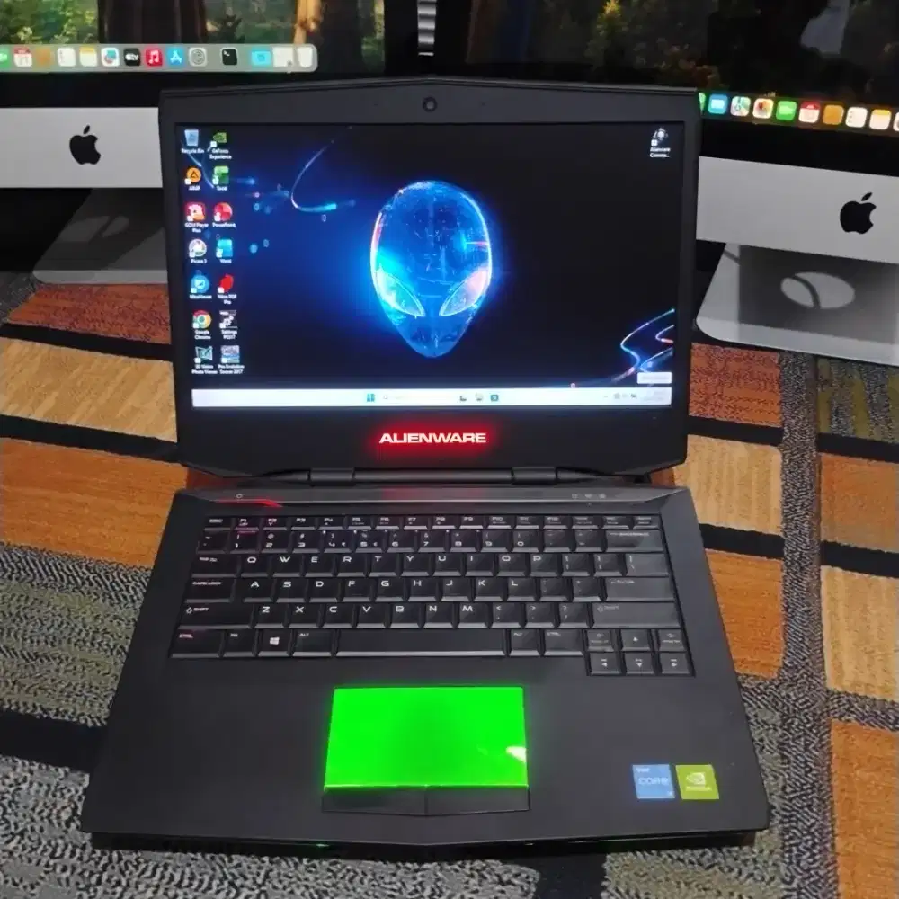 LAPTOP ALIENWARE 14 i7 8/256 SSD DUAL VGA NVIDIA GTX 2GB