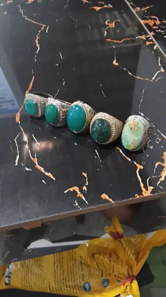 batu cincin 5 buah borongan