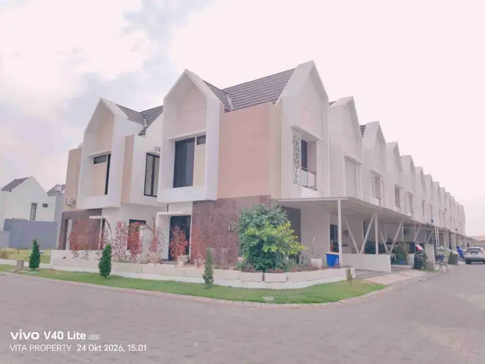 DIJUAL RUMAH MEWAH POJOK  OPER TANPA BI CHECKING SIDOARJO KOTA