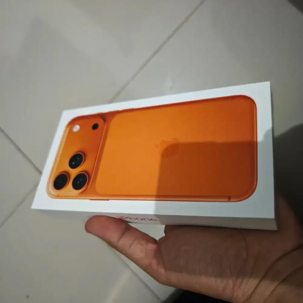 IPHONE 17 PRO MAX 256 GARANSI RESMI IBOX 1 TAHUN NO REPACK