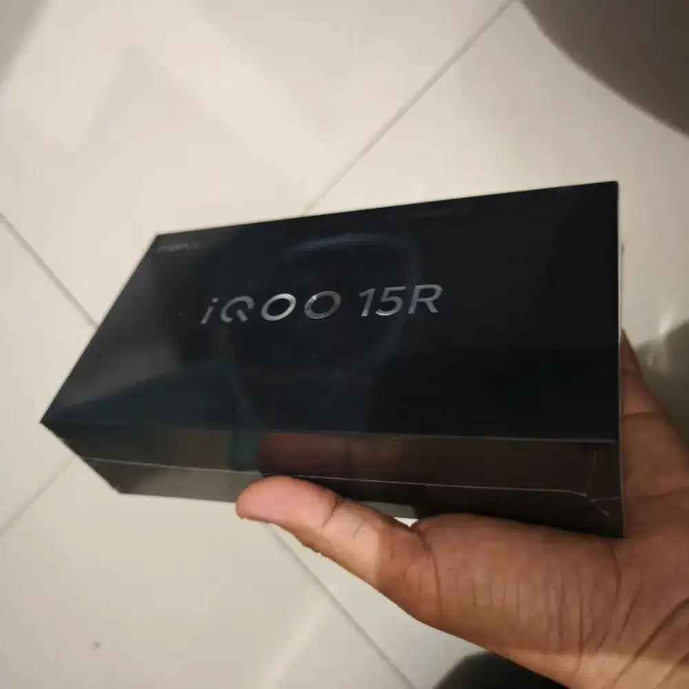 IQOO 15R 8+8/256 GARANSI RESMI IQOO 1 TAHUN NO REPACK NEW
