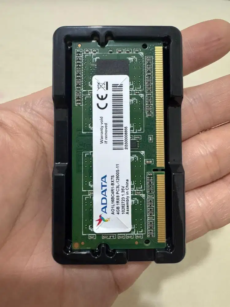 Memory RAM Laptop SODIMM DDR3L PC3L 12800 4gb