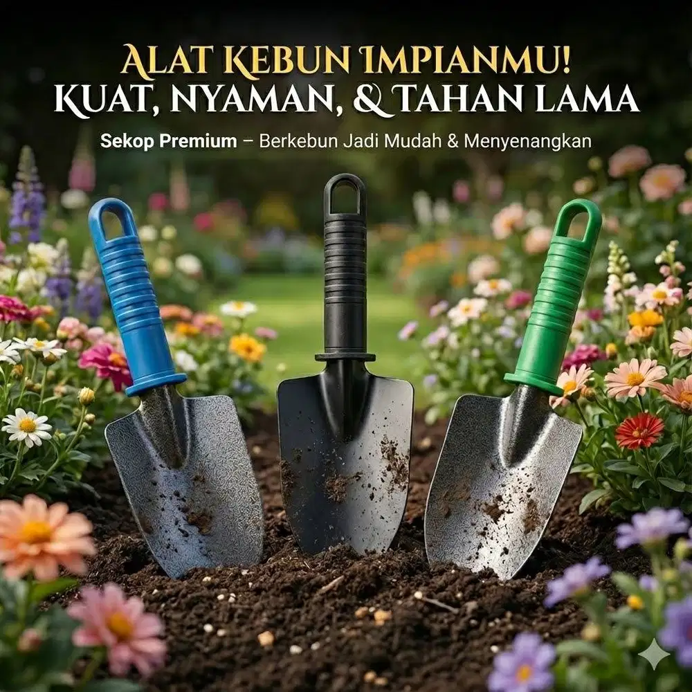 Sekop Sendok Mini Taman Media Tanam / Tanaman Alat Perkebunan SATUAN