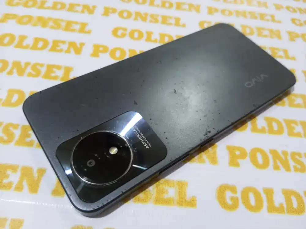 Vivo Y02-4G.Ram 3/32GB.Facelock.4G #GOLDEN PONSEL