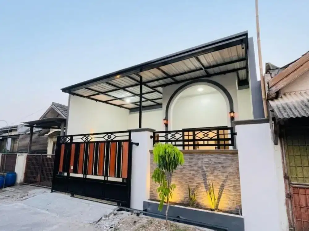 Jual rumah baru 3 kamar siap huni di Plamongan Indah