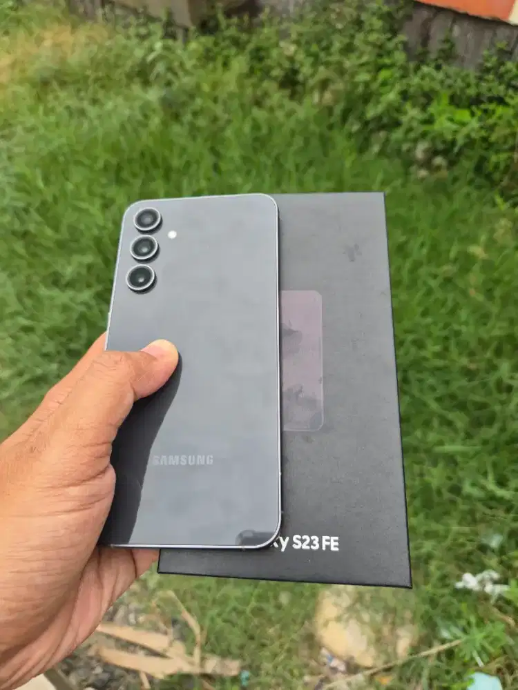 Samsung s23 fe 128GB second lengkap tt bisa