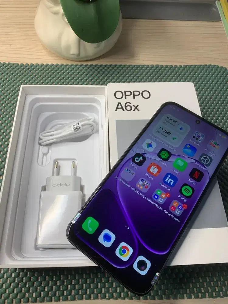Oppo A6X full set istimewa