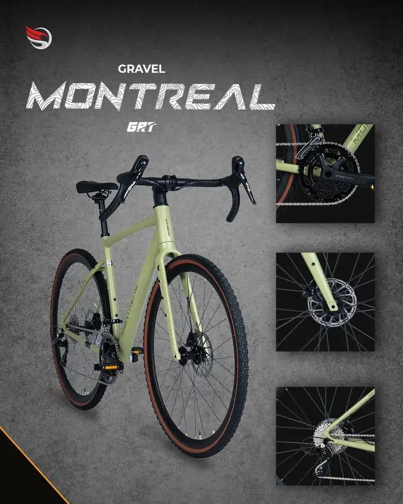 Sepeda Gravel Element Montreal Grt