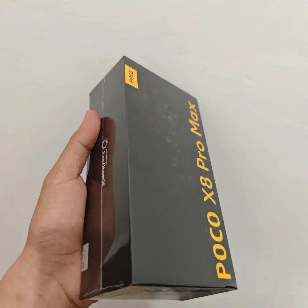 POCO X8 PRO MAX 12/256 12/512 GARANSI RESMI XIAOMI 15 BULAN NO REPACK