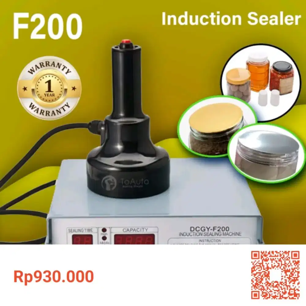 Mesin segel industri sealer penyegel tutup botol dan toples tabung