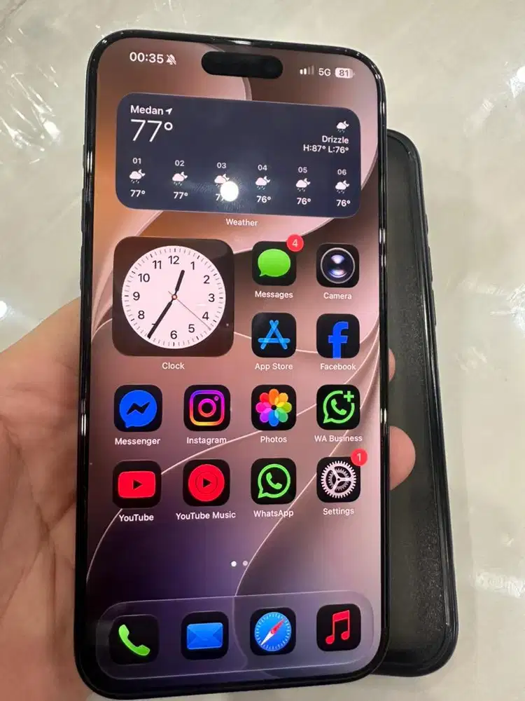 Iphone 15 Promax 256Gb Ex Resmi