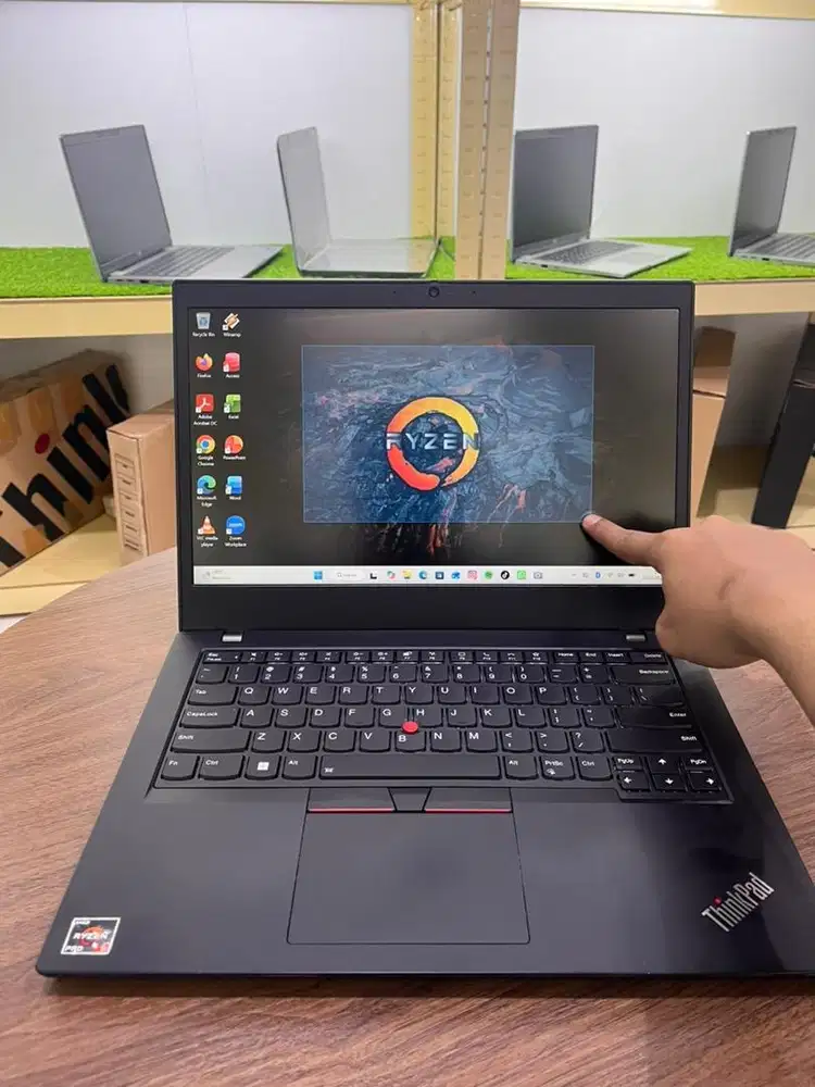 Laptop Lenovo L14 G2 amdryzen 5 5650u Ram 16GB SSD 256GB Touchscreen