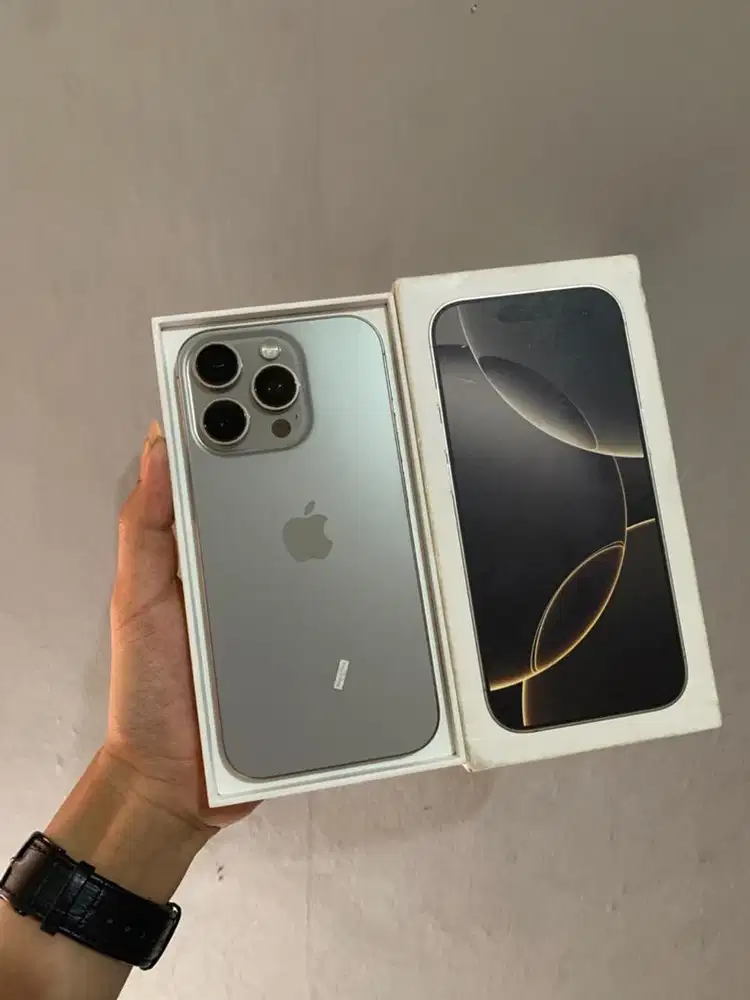 IPHONE 16 PRO 256GB RESMI IBOX FULL ORI