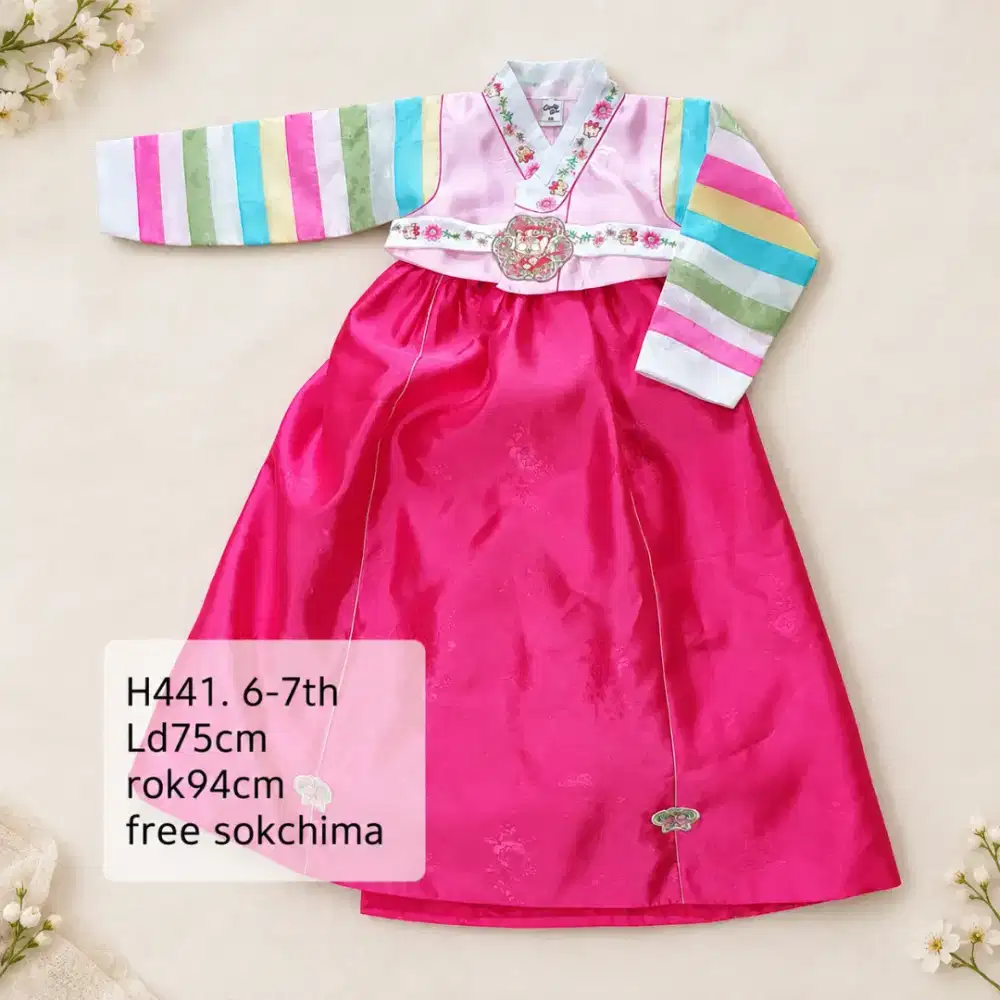 Hanbok korea anak perempuan H441