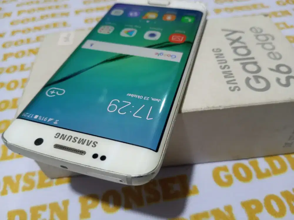 Galaxy S6 Edge-4G.Ram 3/64GB.NFC.Ori #GOLDEN PONSEL