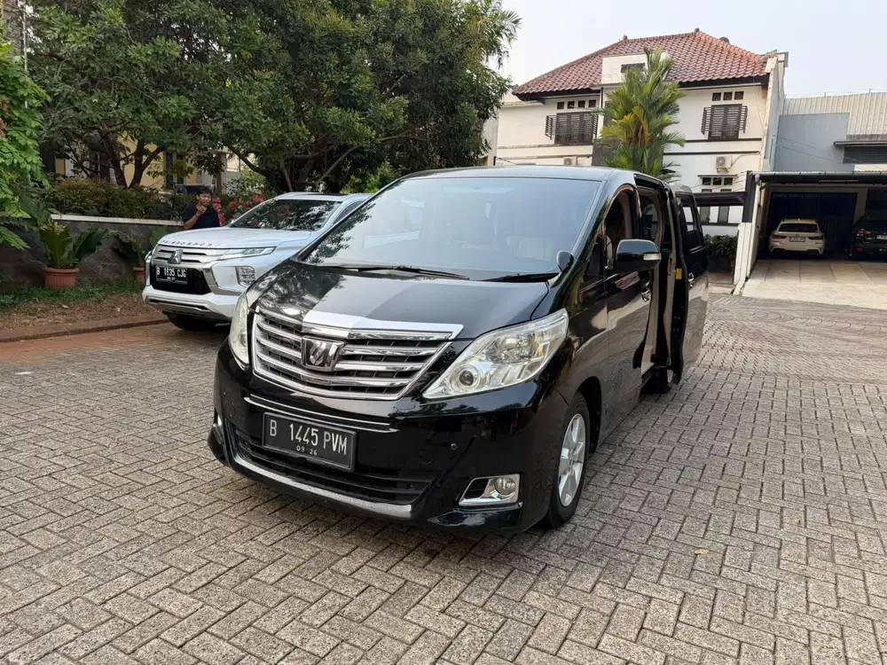 [MURAH]TOYOTA ALPHARD X MATIC 2014 PAJAK PANJANG!