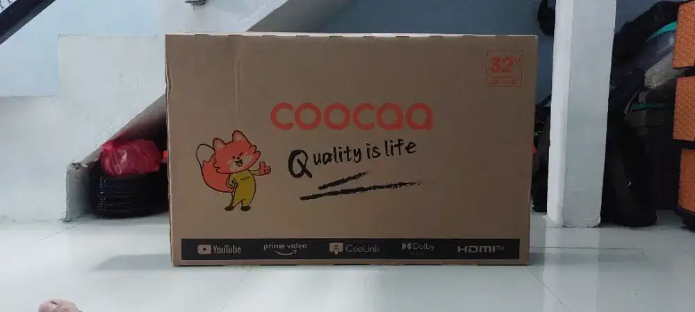 Smart tv coocaa 32in