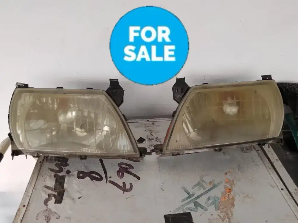 Lampu Depan Kijang Kapsul New 2003 2004 EFI Copotan Sepasang