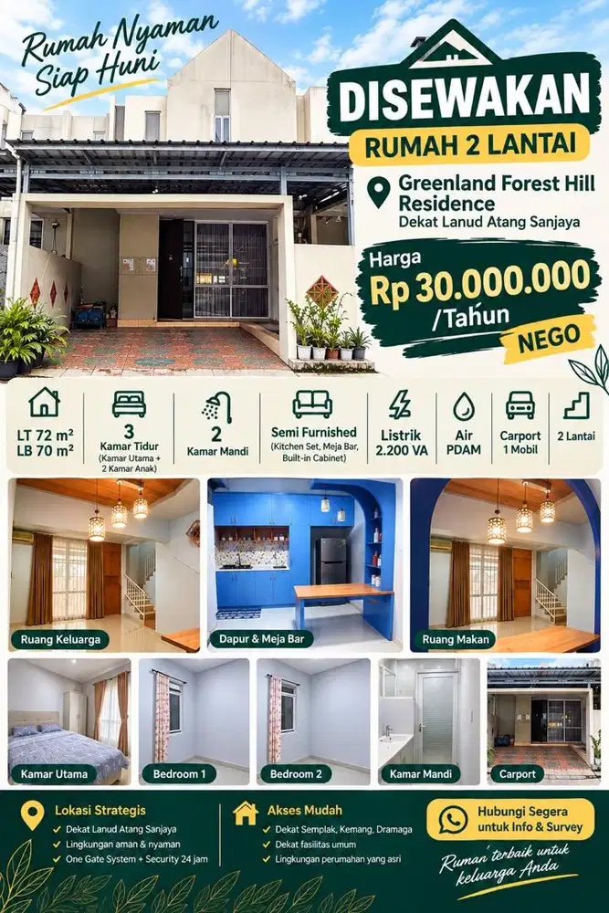 Rumah Nyaman Siap Huni