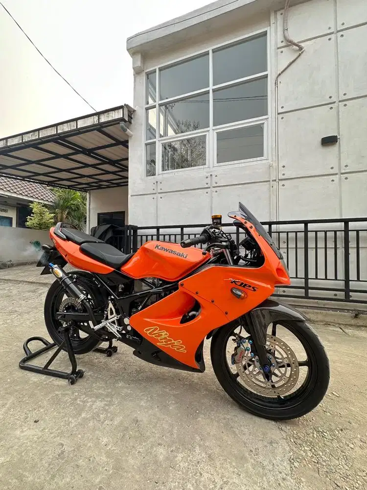 Kawasaki Ninja RR Old 2007 warna Orange Asli