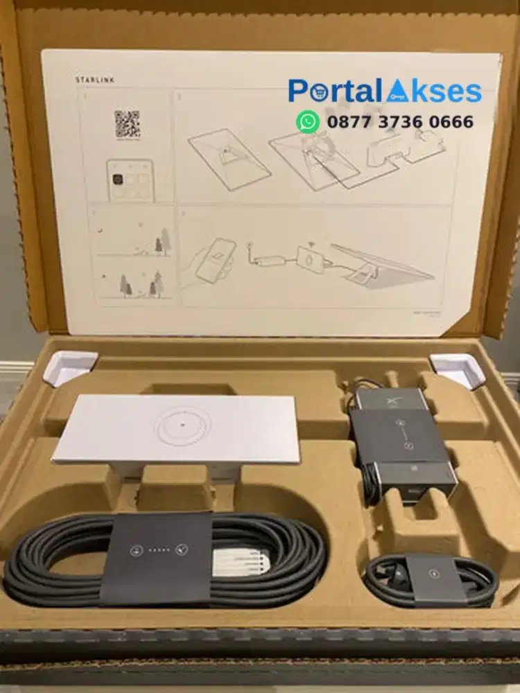 Perangkat Starlink Model Standard Gen 3 V4 - PortalAkses