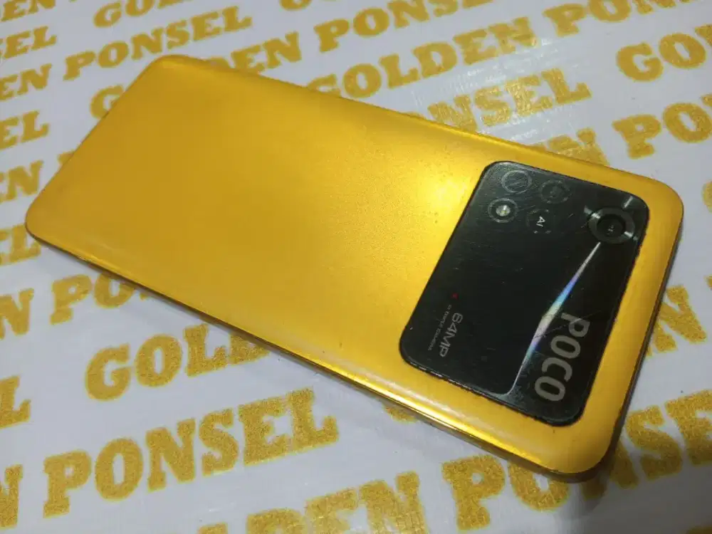 Poco M4 Pro-Finger.Ram 6+6/128GB.4G.Ori #GOLDEN PONSEL