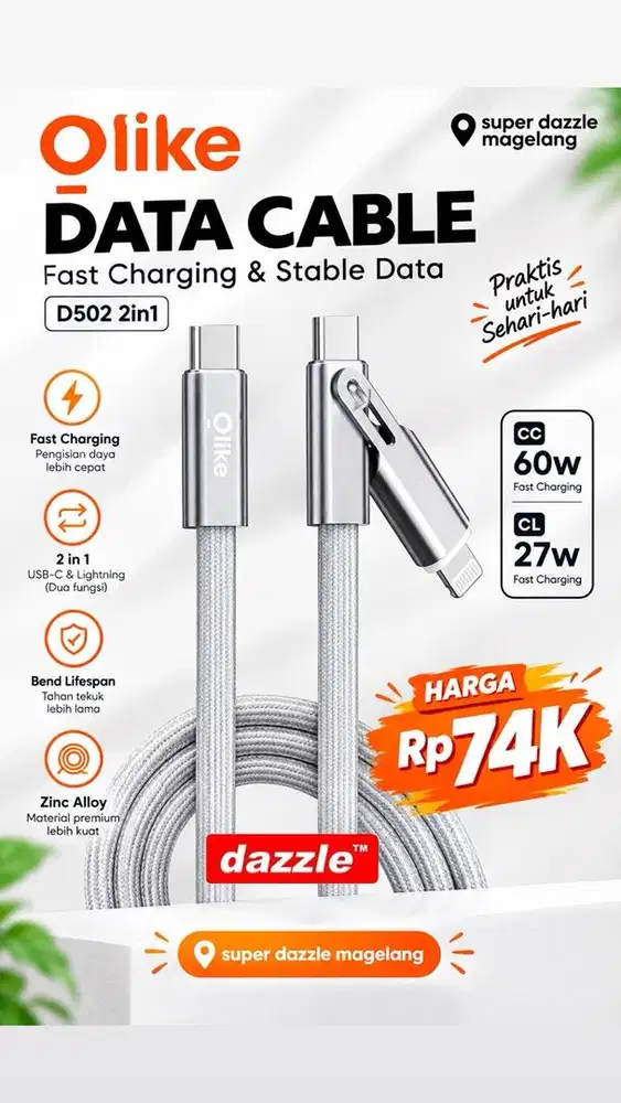 Kd olike d 502 2 in 1 white