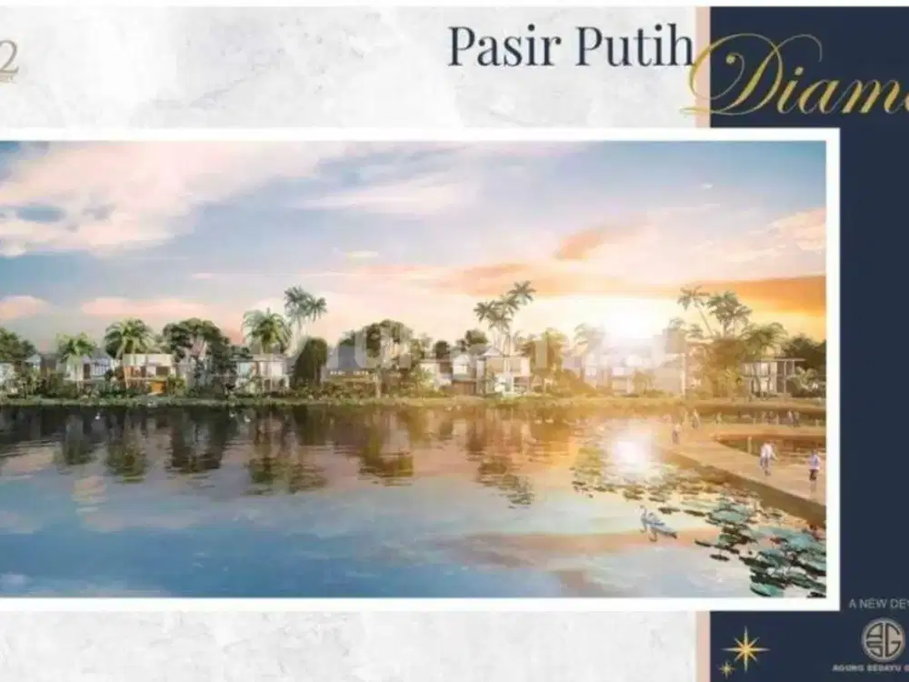 Kavling Hoek Villa Pasir Putih Diamond Pik 2