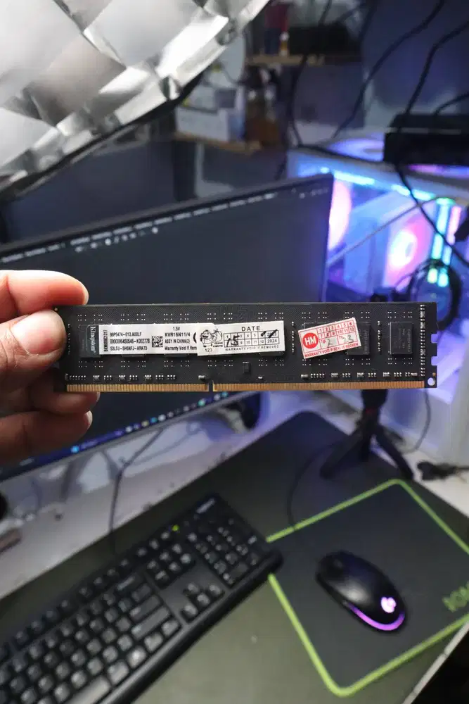 RAM Kingston DDR3 4GB 1600MHz PC Desktop – 2 Keping (Total 8GB)