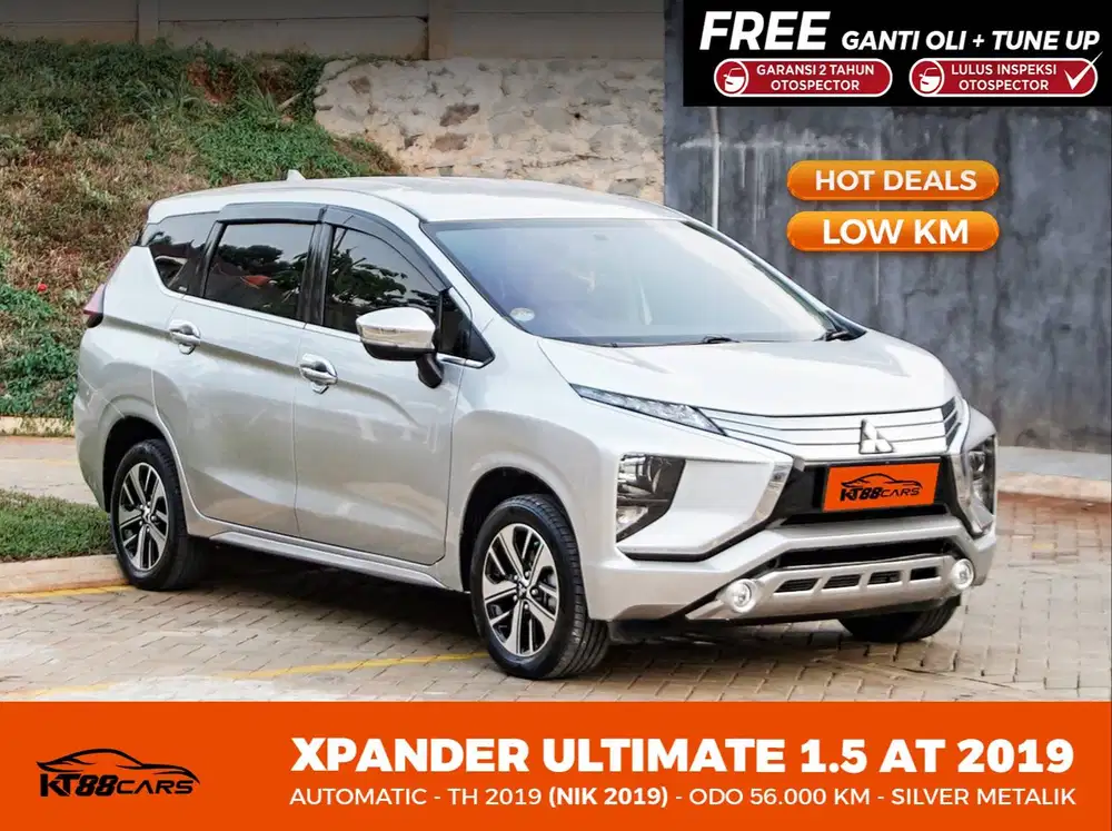 Mitsubishi Xpander Ultimate 1.5 2019 silver matic