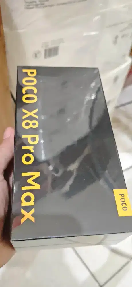 Poco X8 Pro MAX 12/512GB black BARU 100%