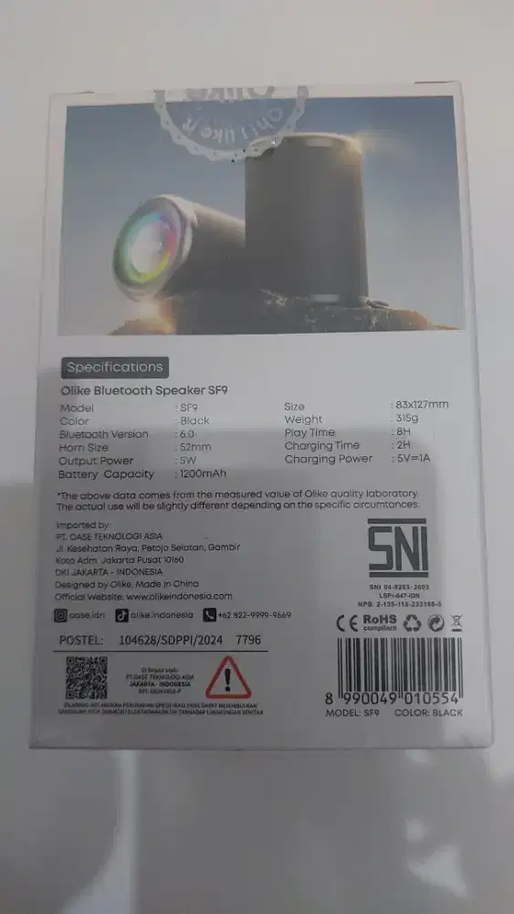 Jual speaker bluetooth SF9 ORIGINAL
