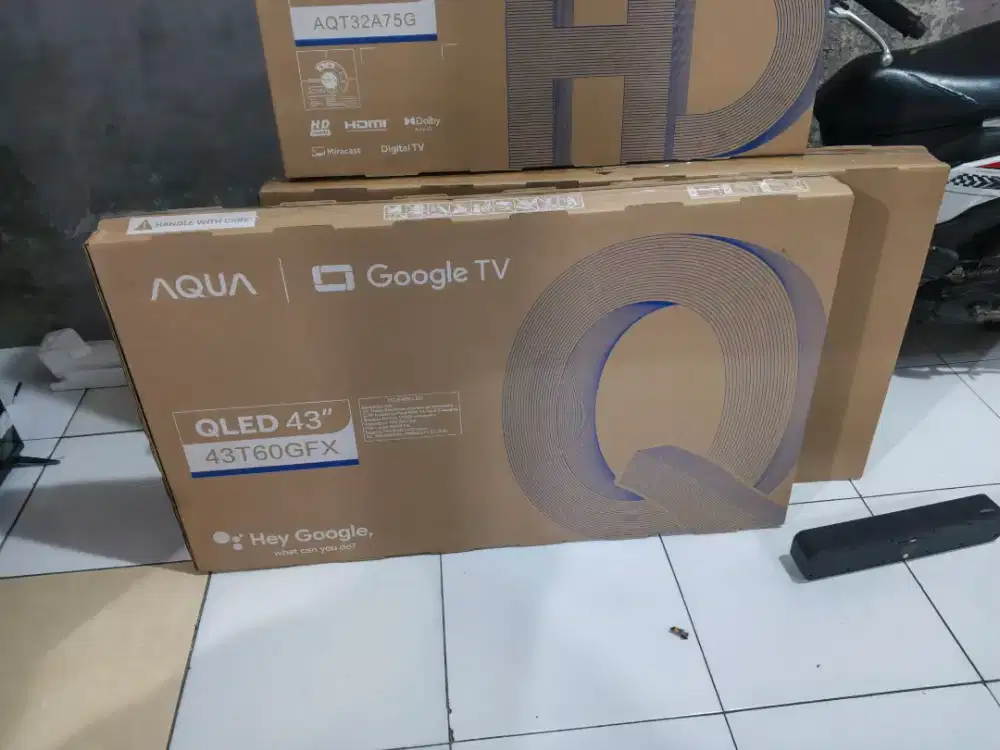 Google TV/Android tv AQUA 43 Inch QLED