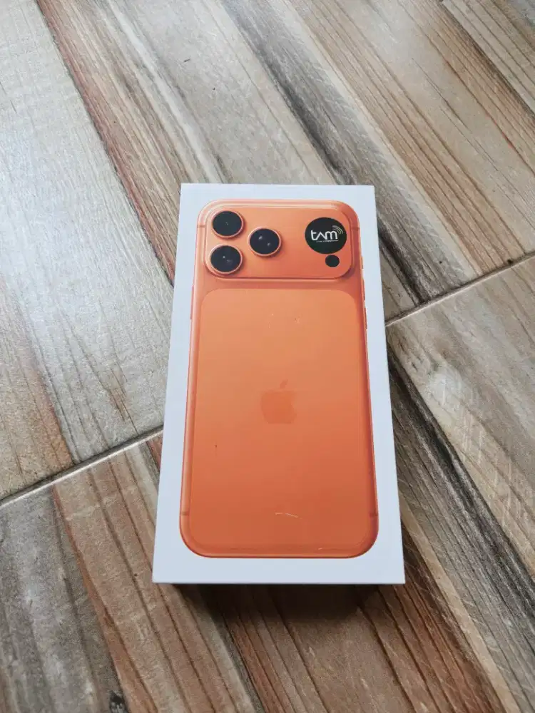 Iphone 17 pro max baru + perlindungan tech protect