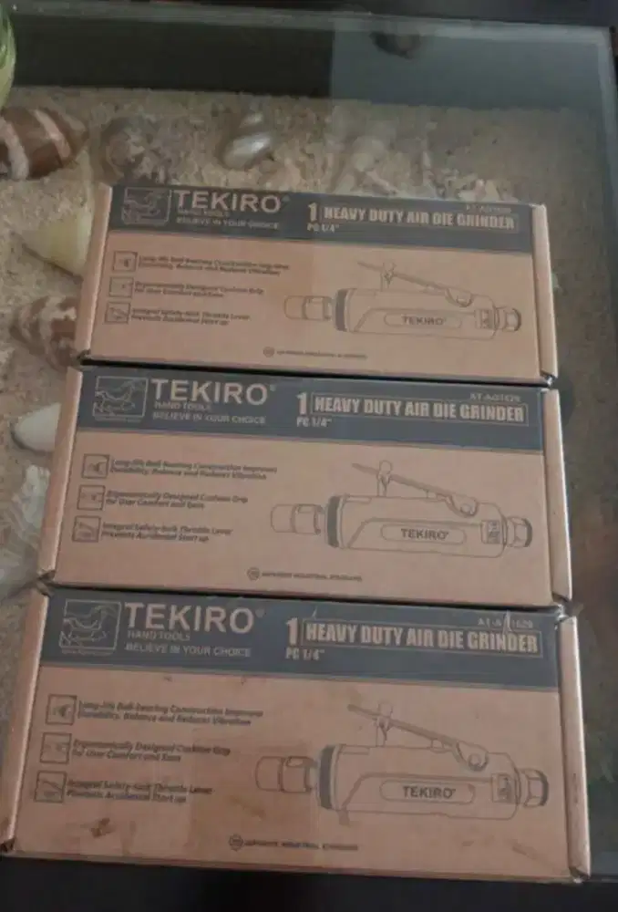  TEKIRO  Heavy duty air die grinder PC 1/4 Tipe: AT - AG1629 (