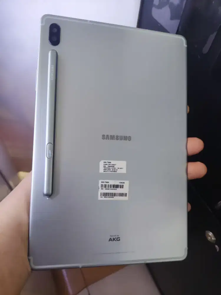 Samsung Tab S6 4G Ram 6+6/128Gb Include keyboard,spen, magnetic case