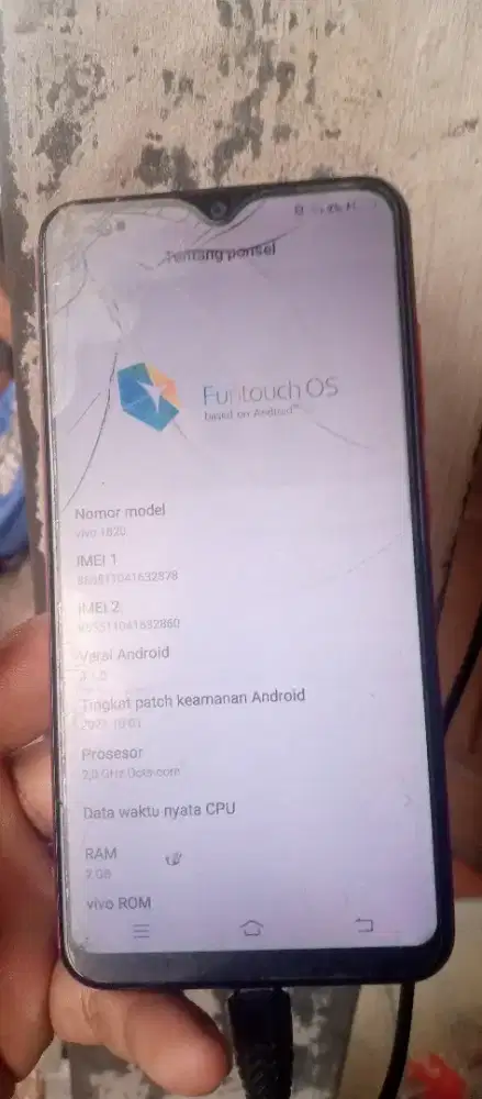 Jual hp vivo y91c 2/32