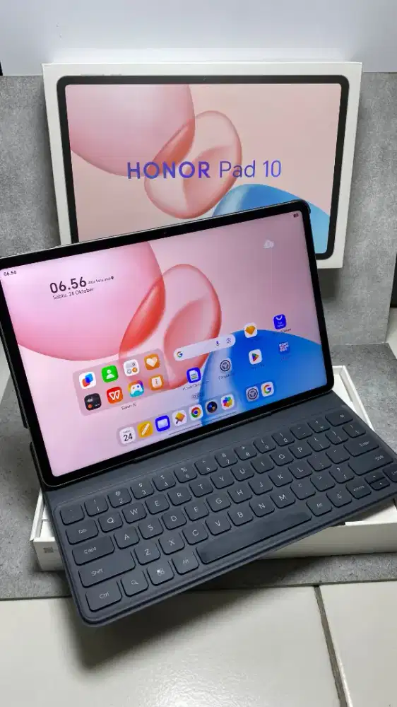 Honor Pad 10 8/256 (Gray), 2 Minggu Pakai, Grs Aktif Oktober 2027