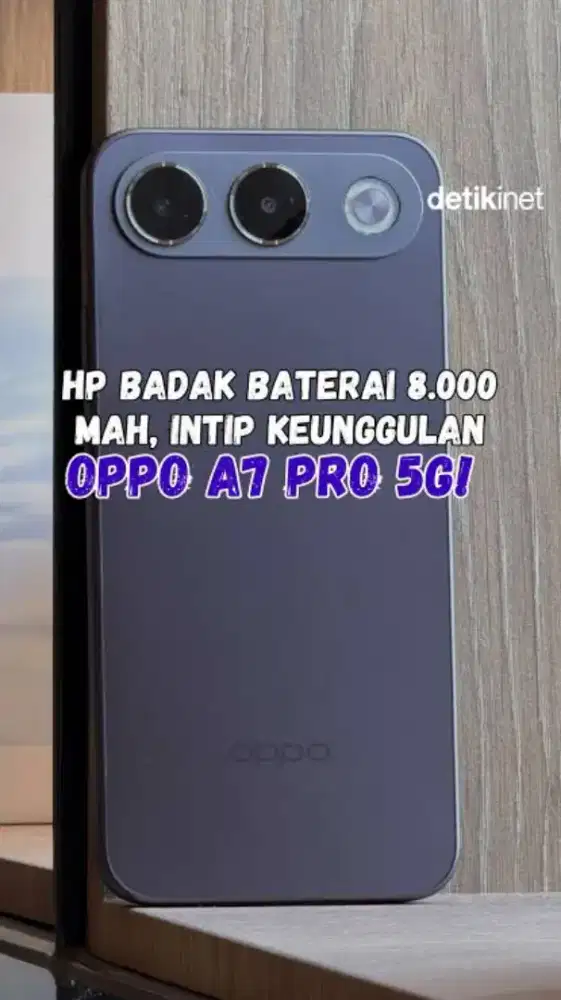 Oppo A7 Pro batre 8000 mAh