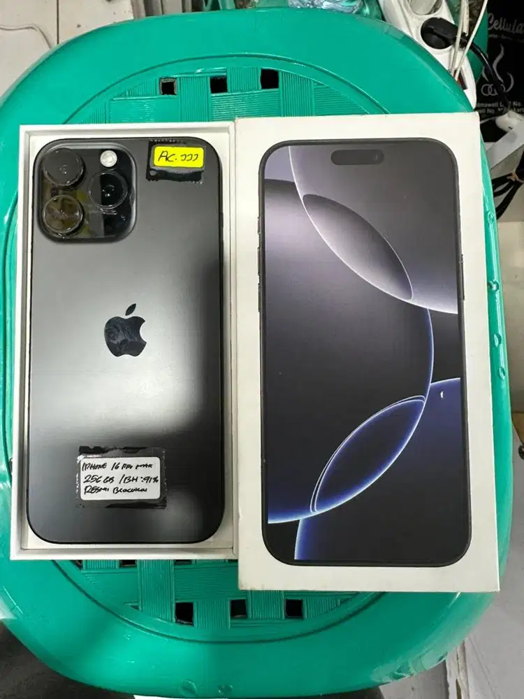 Iphone 16 pro max 256GB resmi BEACUKAI