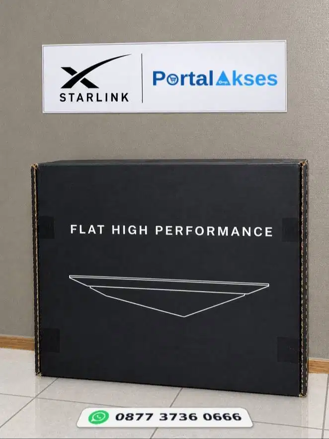 Perangkat Starlink Model Flat High Performance Gen 2 - PortalAkses